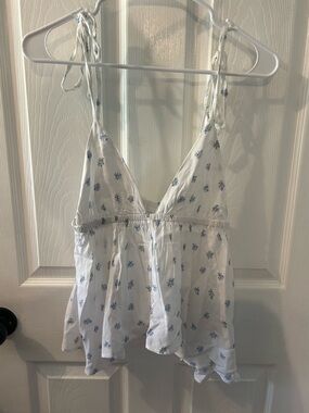 Princess Polly Floral Babydoll Tank Top